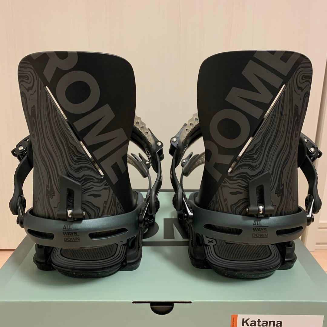 【美品】ROME SDS 24-25 Katana Sサイズ Black