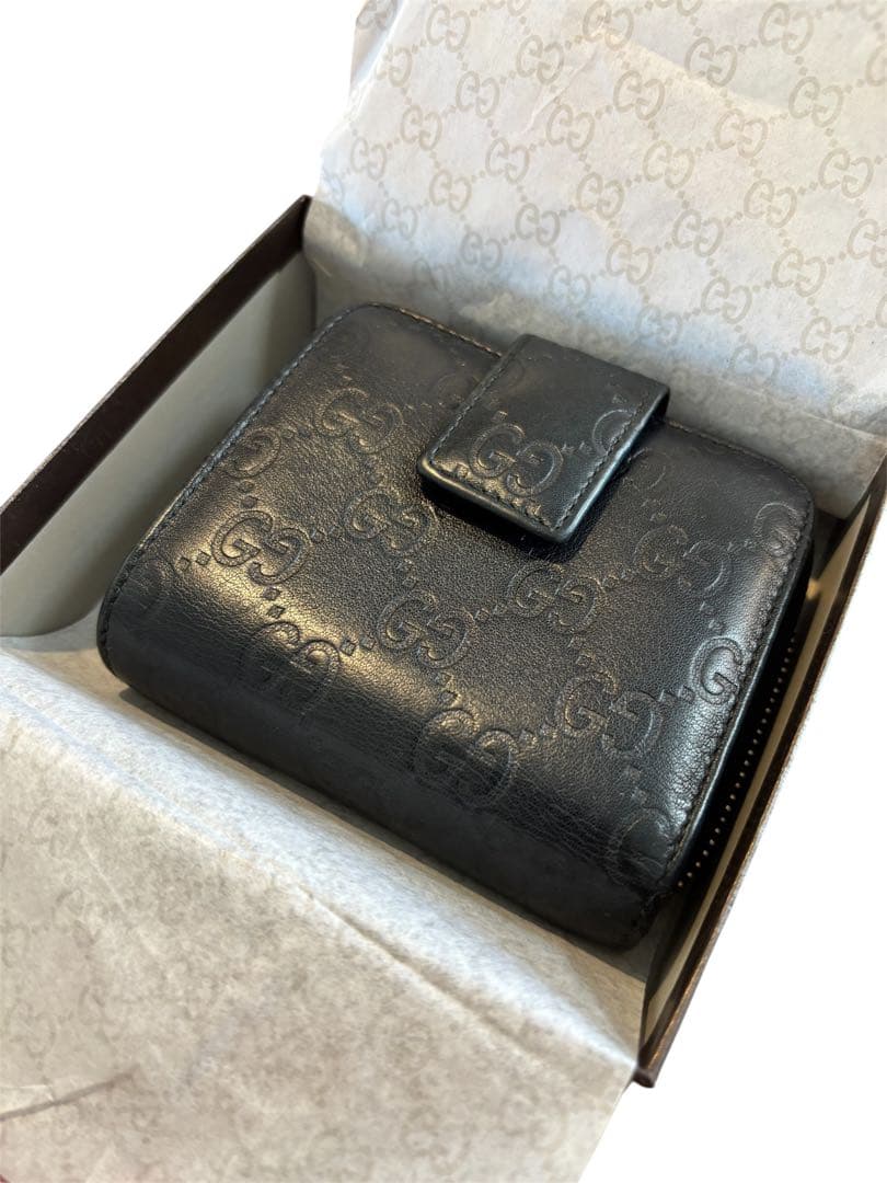 GUCCI 2016年製二つ折り財布