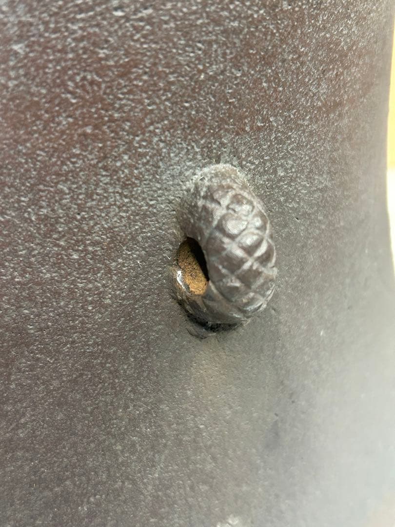 茶道具　風炉釜 富士形浜松紋 蓋掬（すくい）　佐藤清光作　釜 茶器 木箱付き