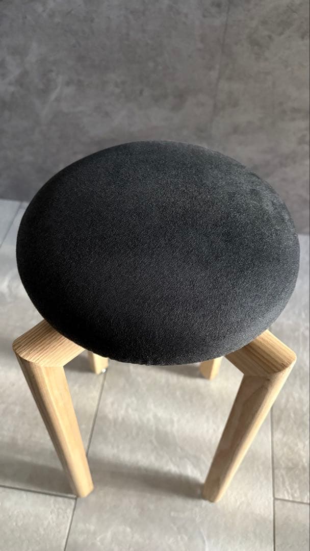 マッシュルームチェア(チャコールグレー) SSサイズ