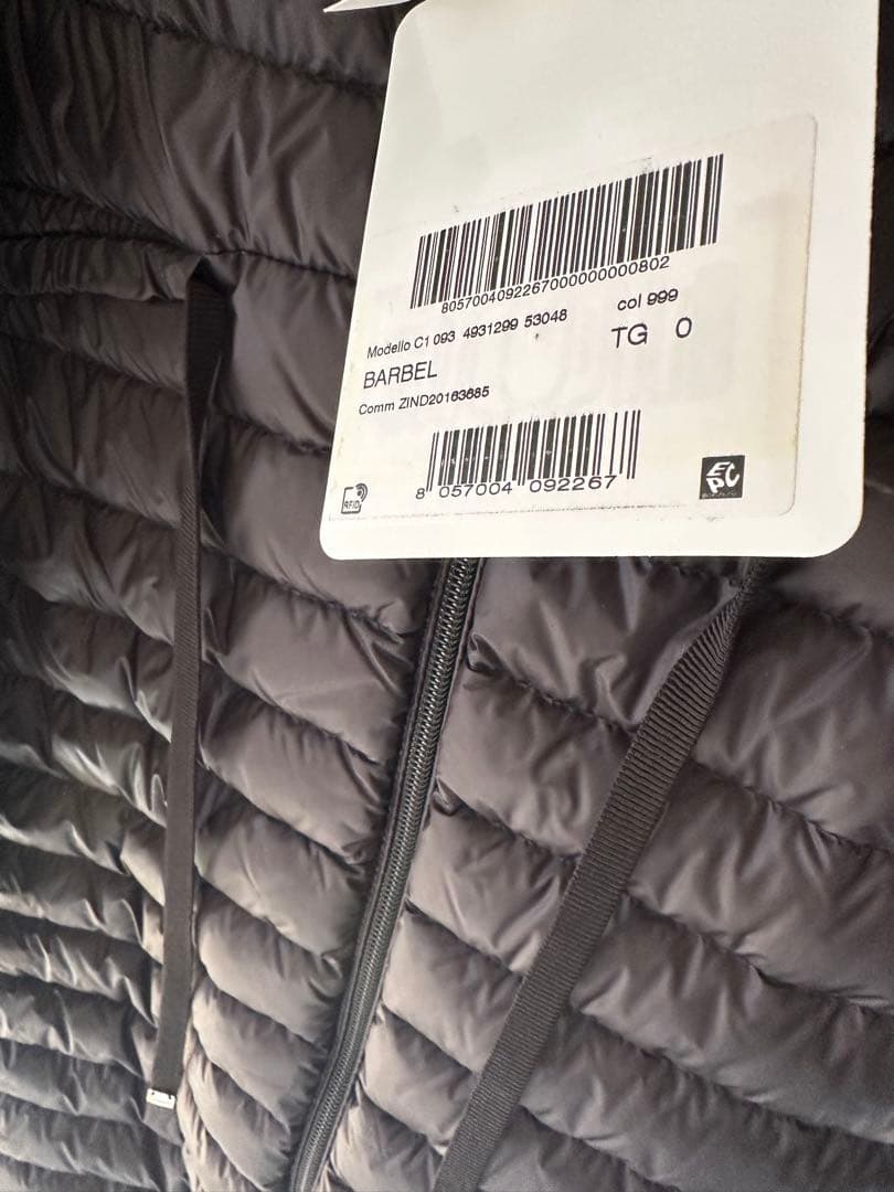 MONCLER BARBEL バルベル　ダウンジャケット　ブラック　モンクレール