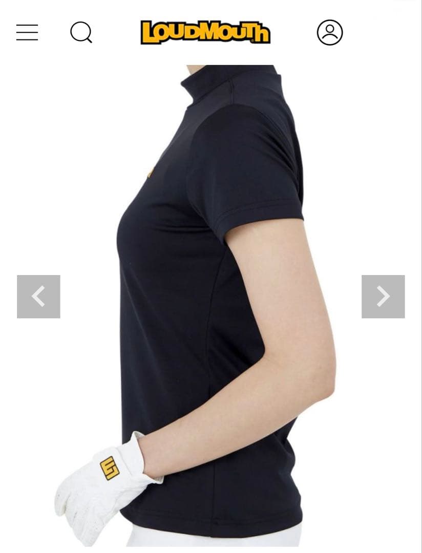 ☆ラウドマウス☆ レディースモックネックシャツ３枚