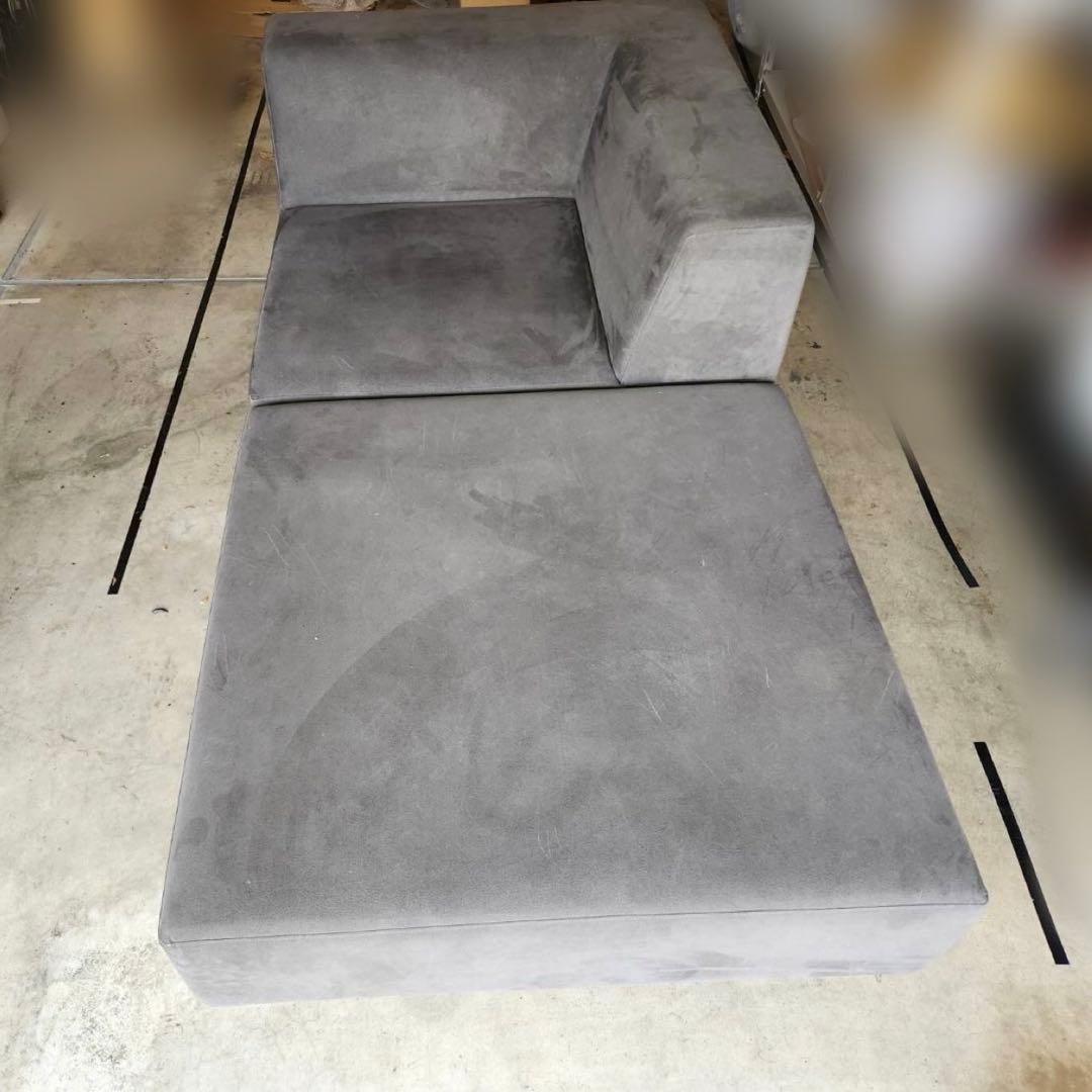 FLANNELSOFAフランネルソファ PIVOコーナーソファ+オットマンセット