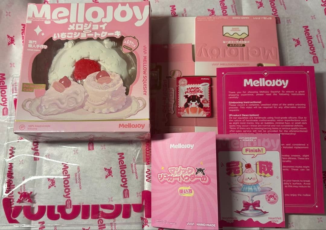 ち*ん様 mellojoy いちごショートケーキ ワンホール シュリンク付き
