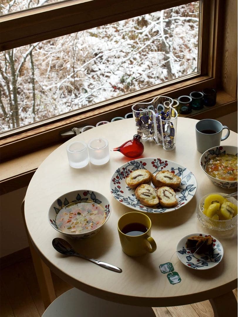 ARABIA Runo フロストベリー 17cm ボウル 2個セット