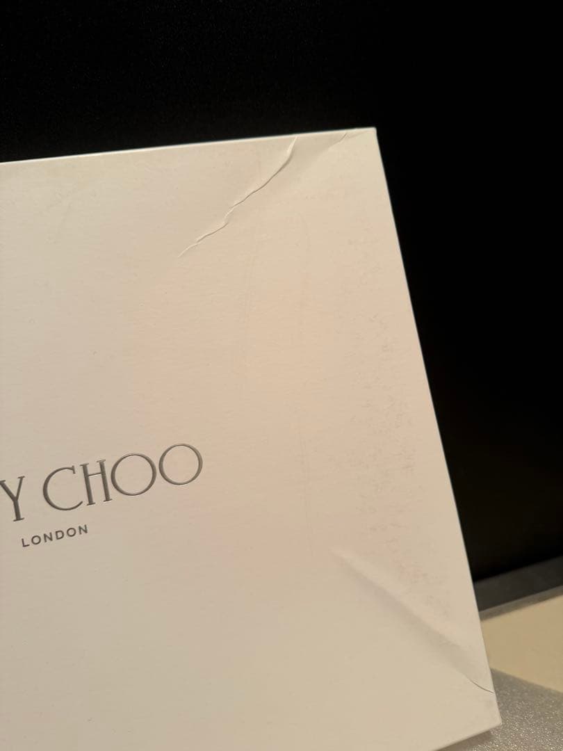 【新品未使用】Jimmy Chooレザースエードスニーカー