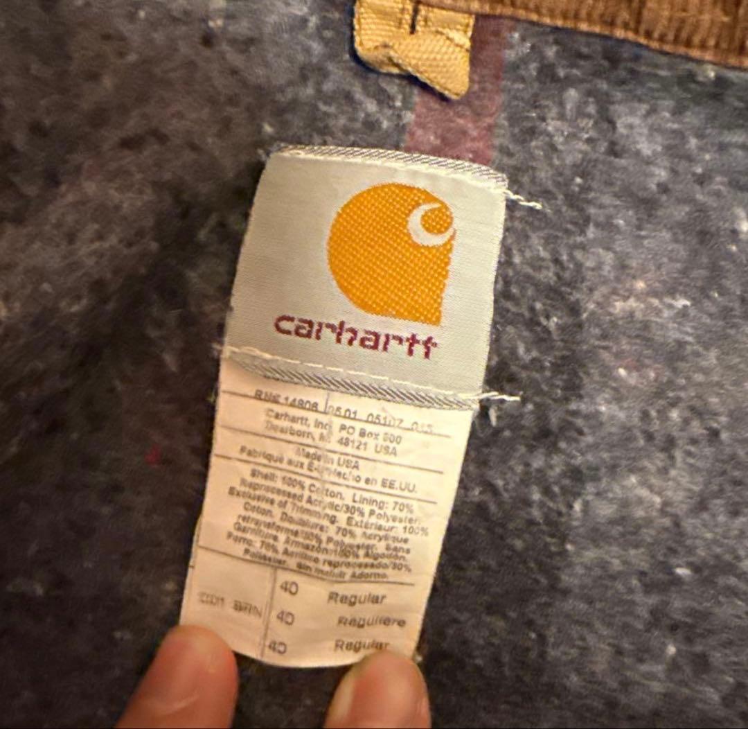 Carhartt ミシガンチュアコート 40 00前期 デトロイト サンタフェ