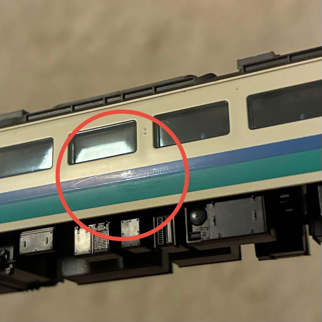 【 ジャンク品 】　485系　上沼垂色　中間車　4両セット