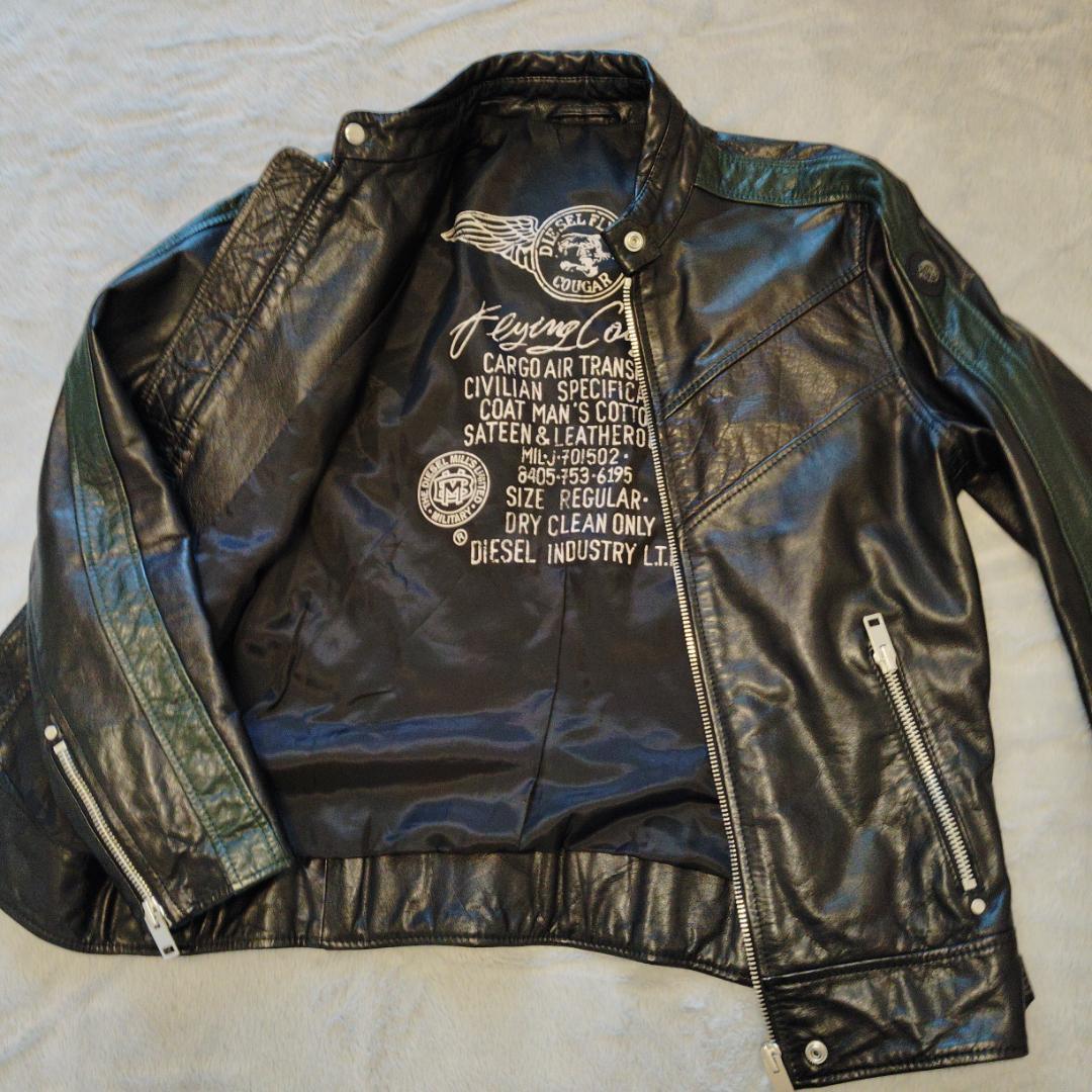 DISEL FLYING COUGAR 極美品 ディーゼルライダーズジャケット