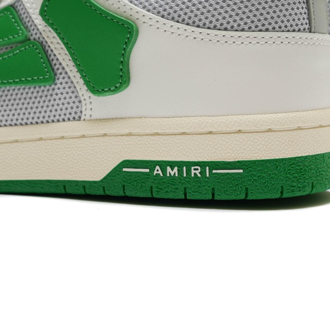 新品 AMIRI SKELL TOP レザースニーカー