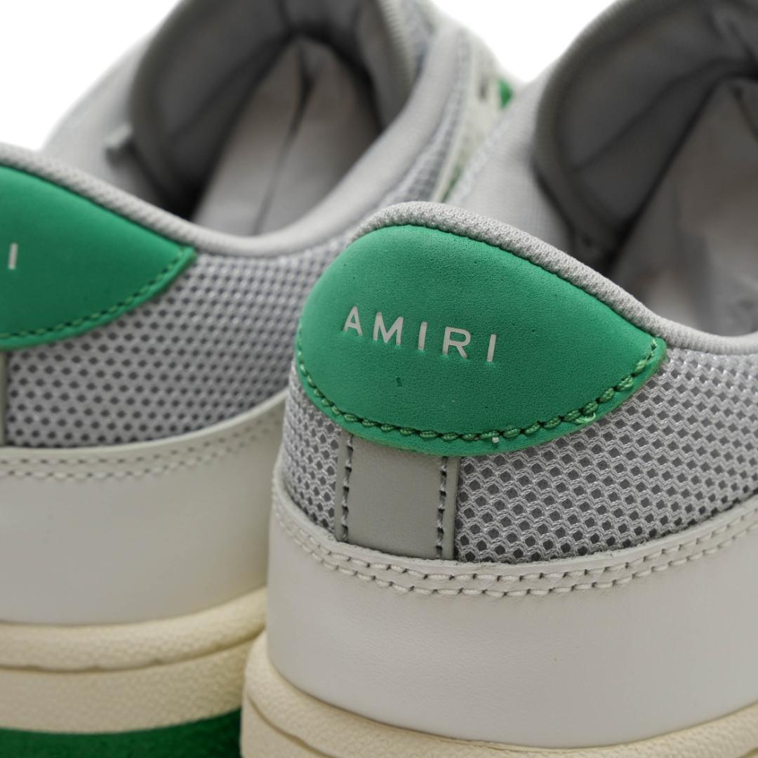 新品 AMIRI SKELL TOP レザースニーカー