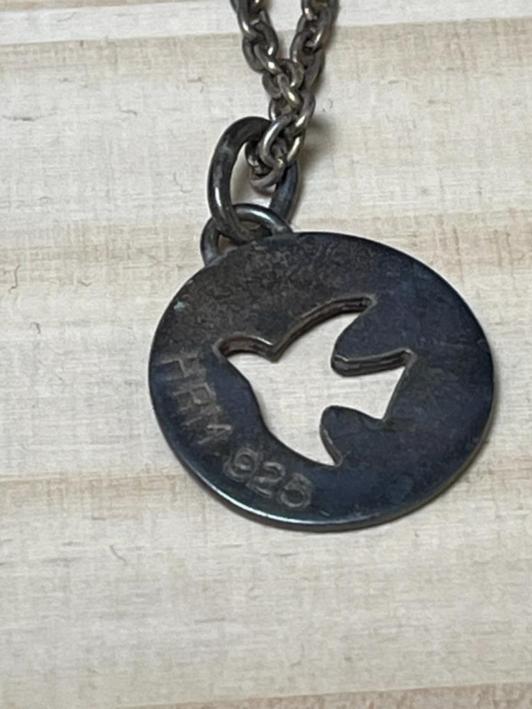 【希少】BLUE BLUE ピジョンマーク シルバーネックレス 925 聖林公司