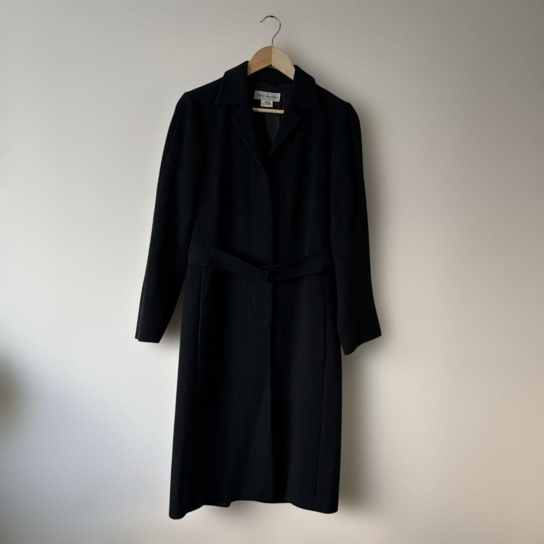 ドリスヴァンノッテン　dries van noten 黒　ブラックロングコート