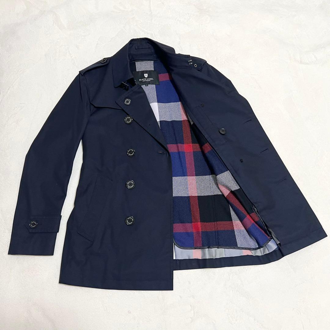 【美品】ブラックレーベルクレストブリッジ トレンチコート Mサイズ メンズ