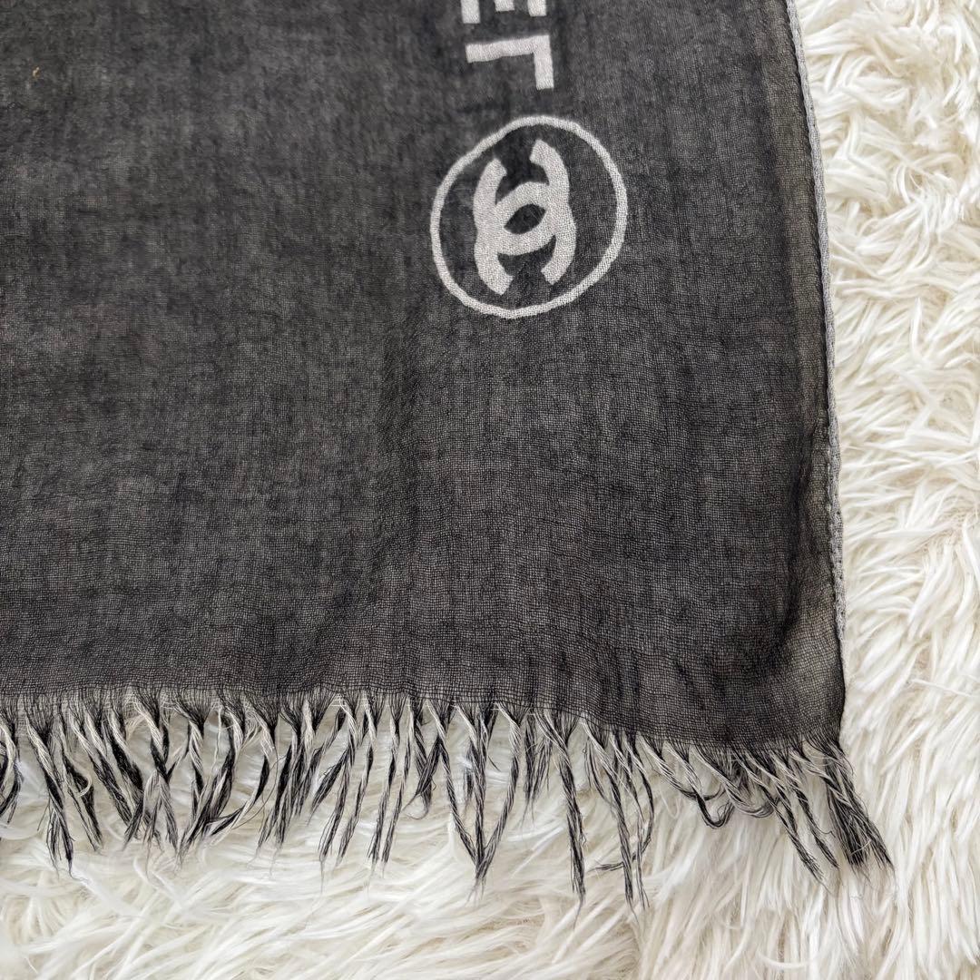 CHANEL シャネル ココマーク カシミヤ リバーシブル ストール マフラー