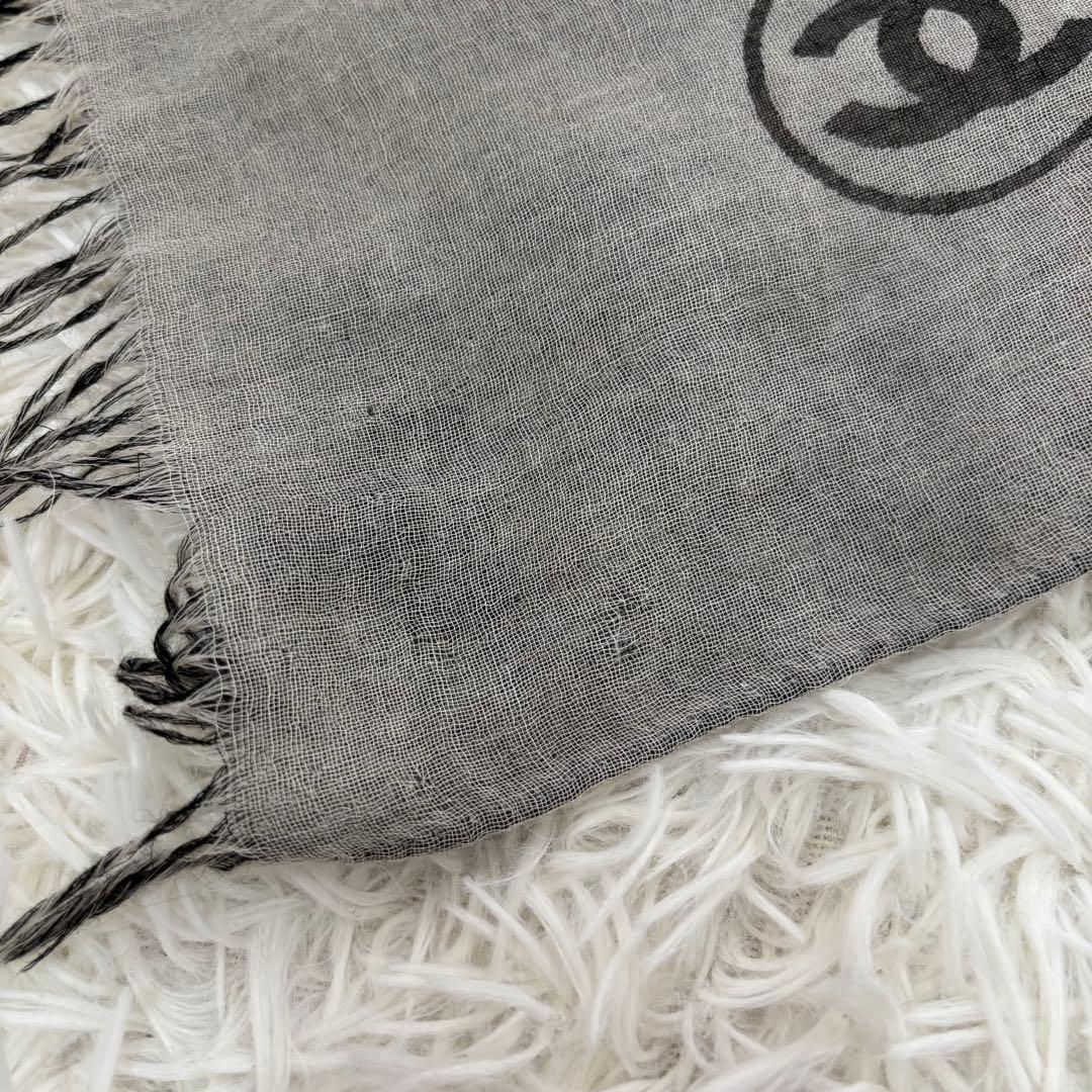 CHANEL シャネル ココマーク カシミヤ リバーシブル ストール マフラー