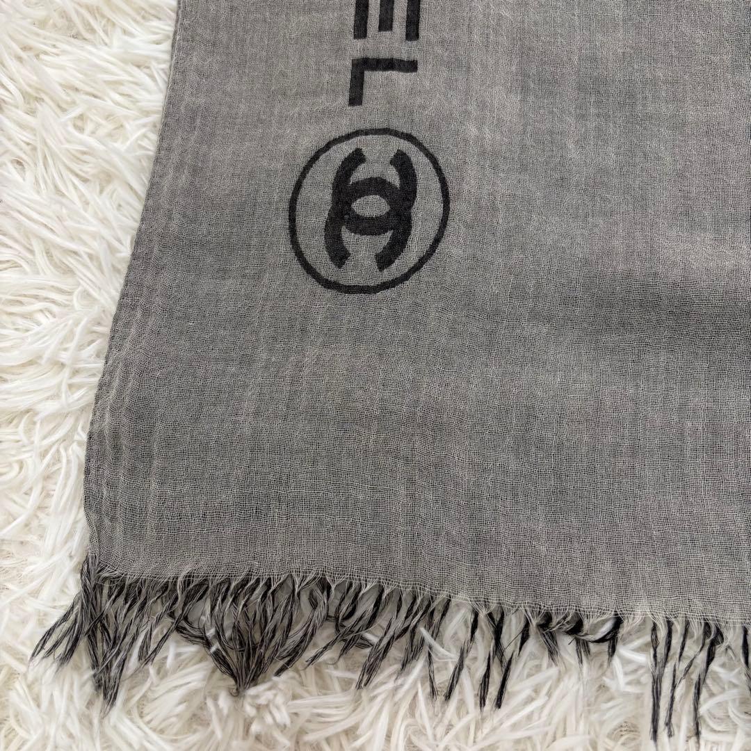 CHANEL シャネル ココマーク カシミヤ リバーシブル ストール マフラー