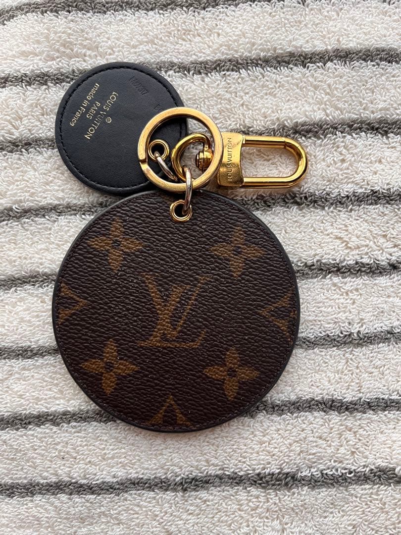 Louis Vuitton モノグラム レザー キーホルダー