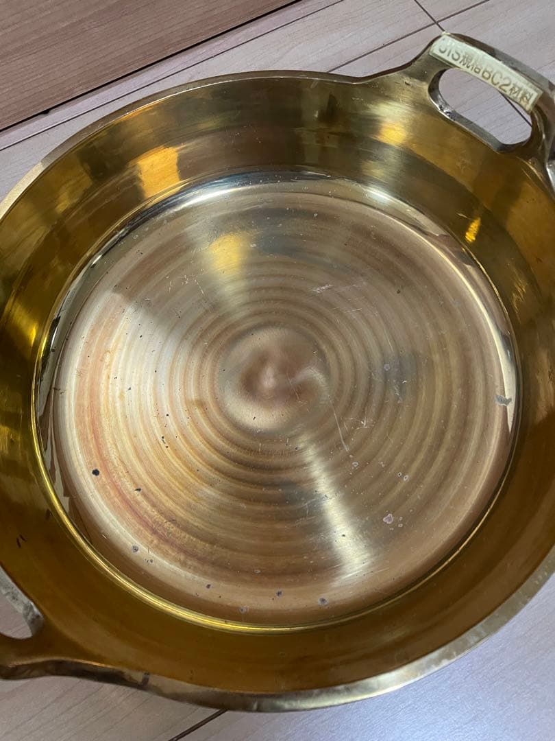 真鍮製揚げ物鍋 JIS規格 B6025