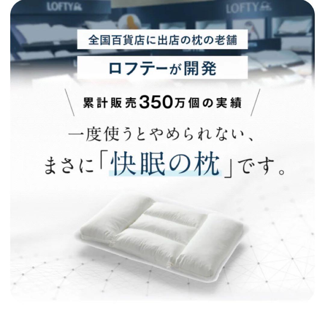 ロフテー 2号 エラスティックパイプ 枕 中古
