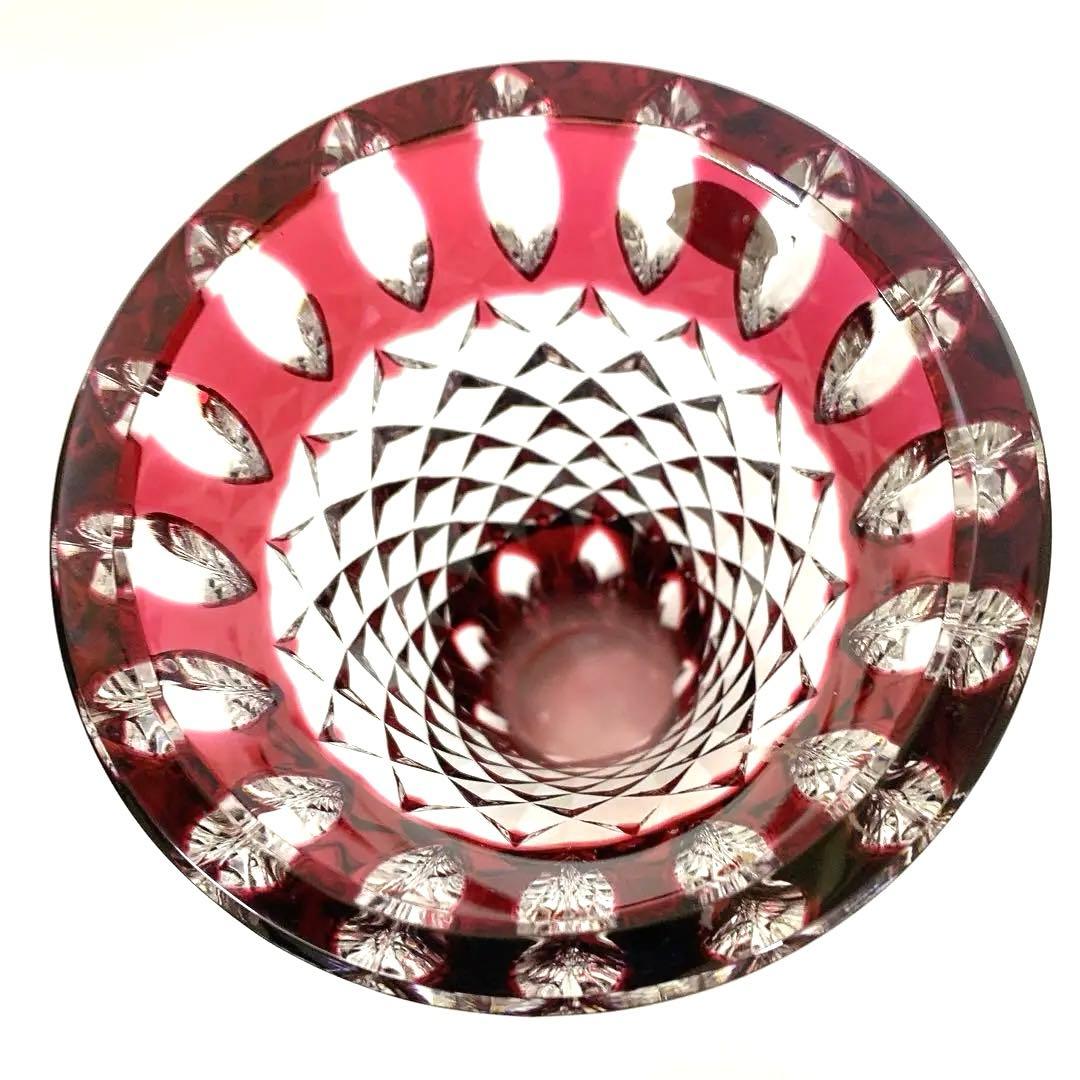 5147 美品 レア Val Saint Lambert 花瓶 クリスタル