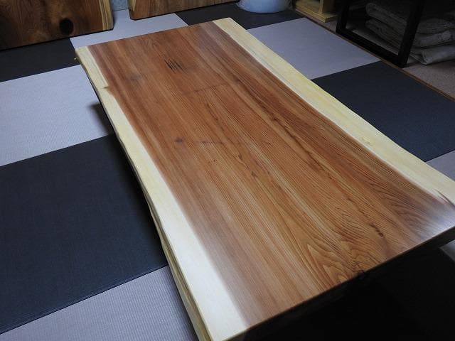 №49　小国杉（熊本）一枚板☆座卓☆6帖～8帖☆厚板良品☆