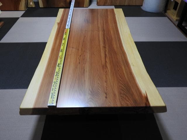 №49　小国杉（熊本）一枚板☆座卓☆6帖～8帖☆厚板良品☆