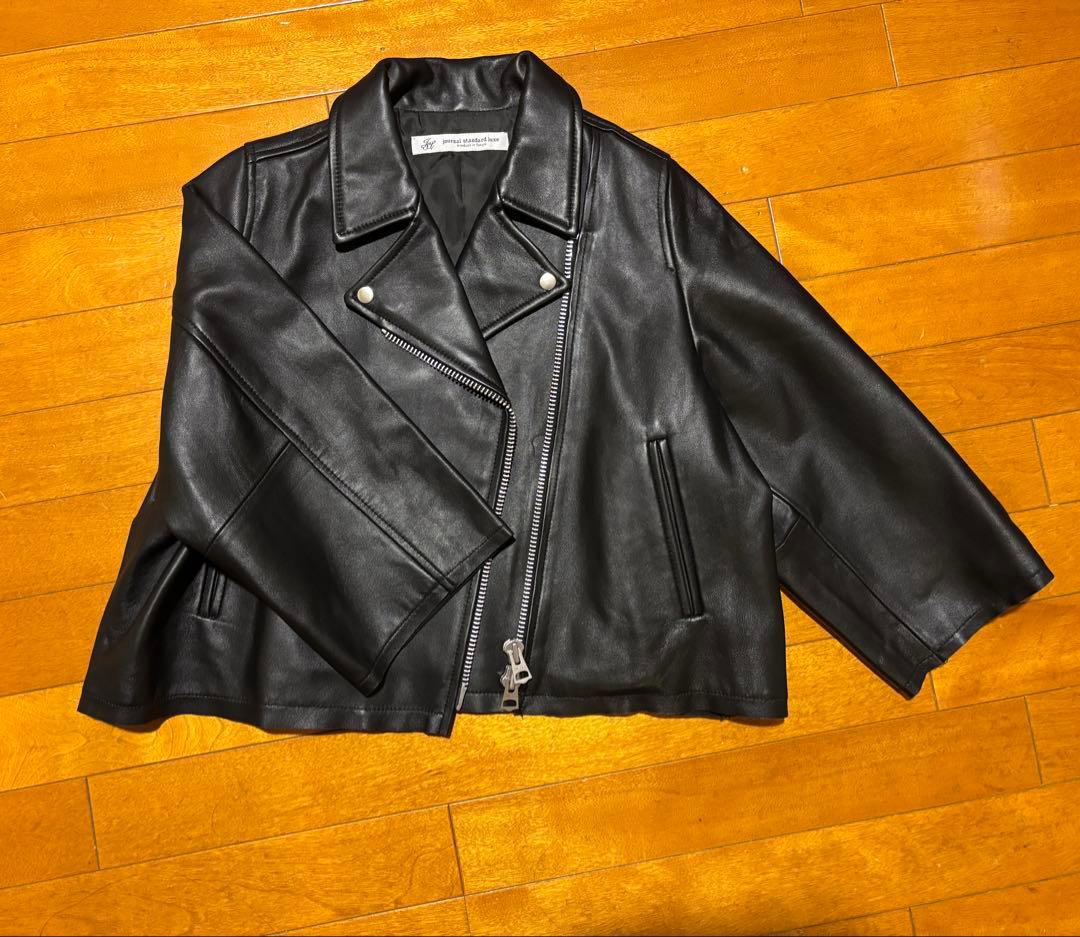 journal standard luxe レザーショートライダースジャケット