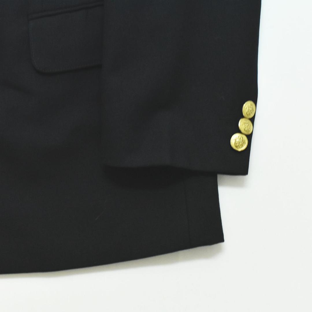 ジェイプレス ダブル スーツ テーラードジャケット スラックスパンツ M 紺♪