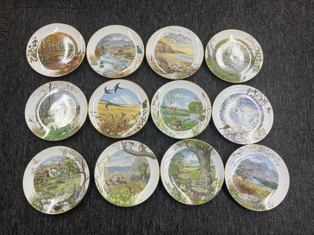 ロイヤルウースター  WORCESTER 12枚セット　飾り皿