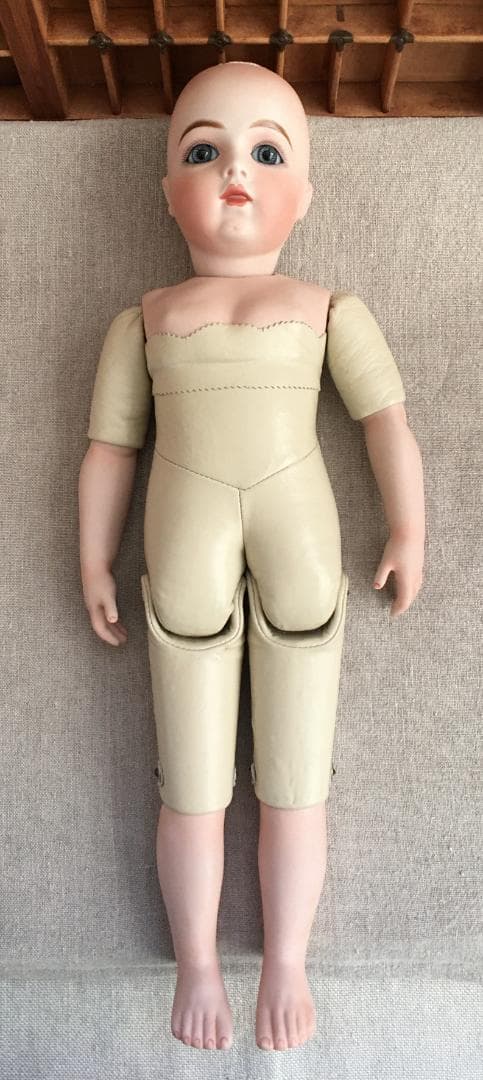 ブリュ レプリ革ボディー (2/22B) 作家様モノ ビスクドール 48cm