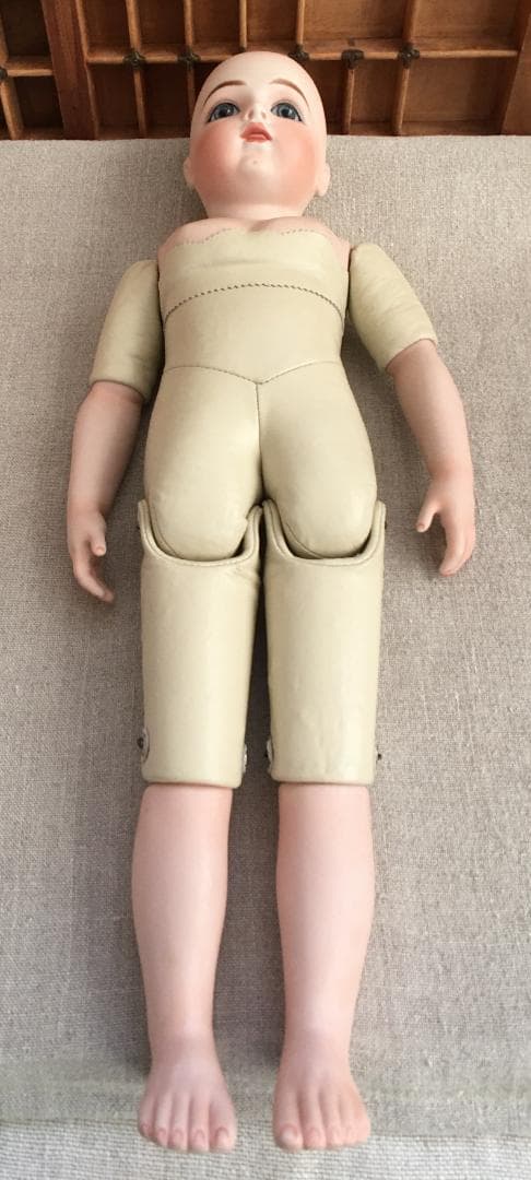 ブリュ レプリ革ボディー (2/22B) 作家様モノ ビスクドール 48cm