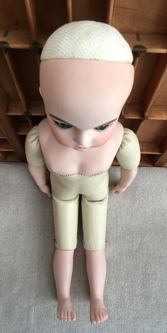 ブリュ レプリ革ボディー (2/22B) 作家様モノ ビスクドール 48cm