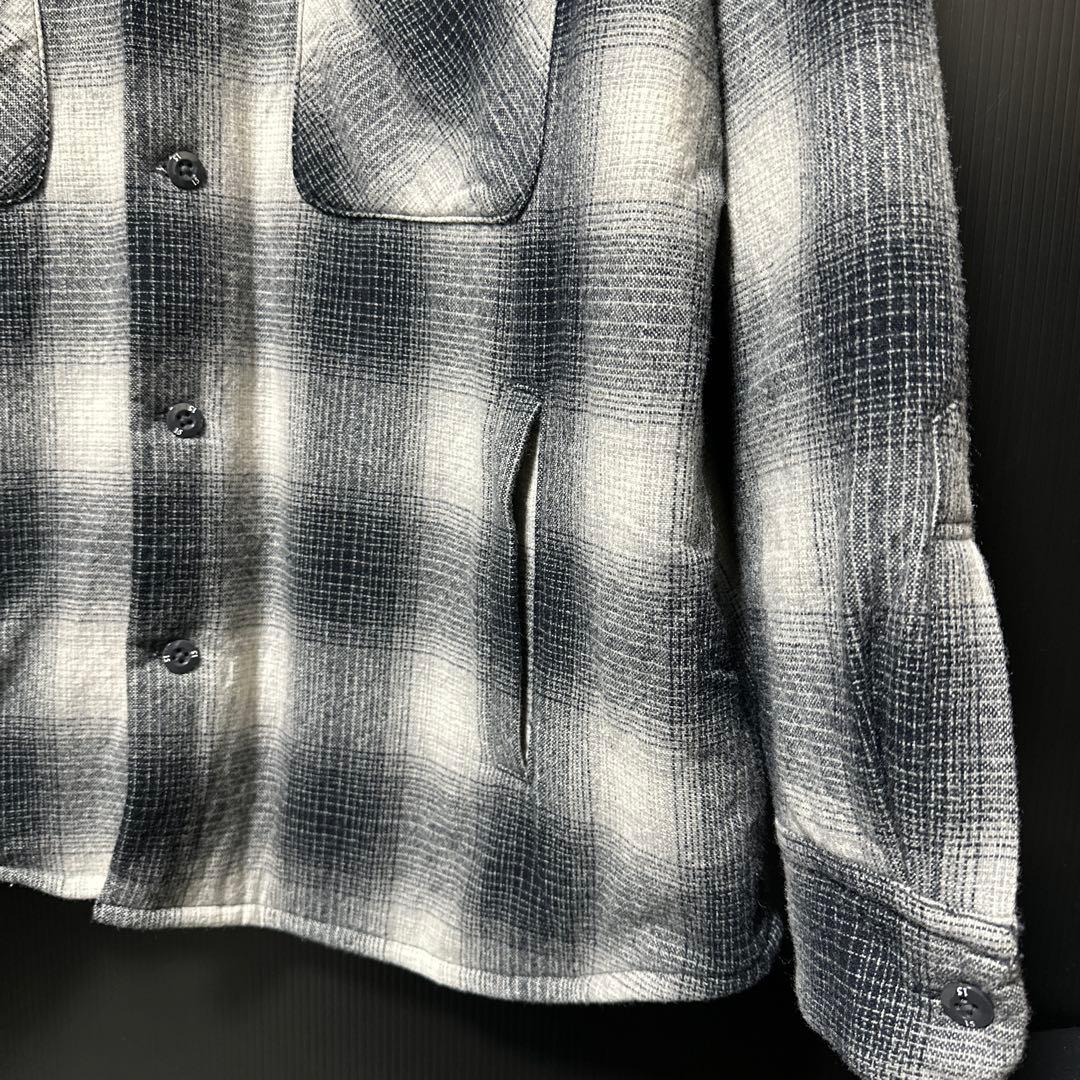 K*N様 neighborhood オンブレチェック　ウールシャツ　4