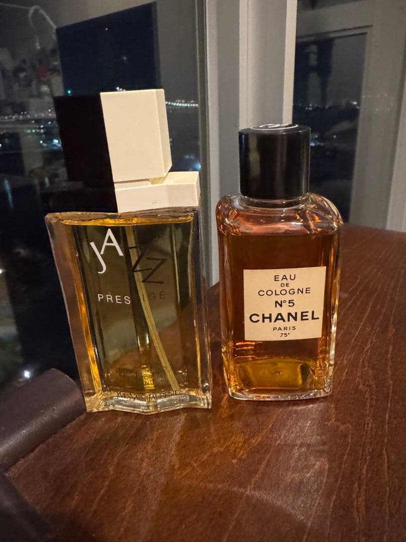 CHANELEaudeCologne No. 5 &イブサンローランJAZZ香水