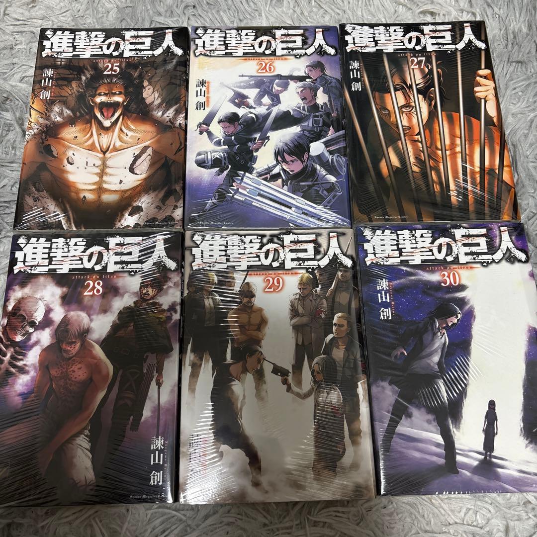【新品】進撃の巨人 全巻 1~34巻 ＋おまけ付き