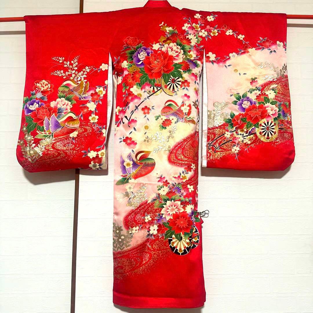 お宮参り 七五三 3歳 着物 長襦袢 産着 ひとつ身 アンティーク