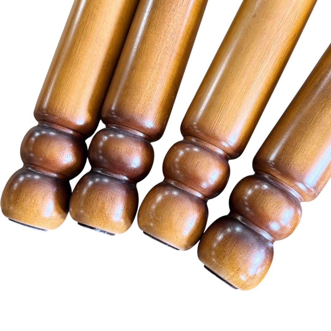 HR749 カリモク　コロニアル 高級ダイニングテーブル　80サイズ　正方形