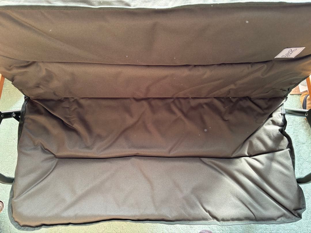 元箱・ Hilanderカバーおまけ付き　DOD グッドラックソファ　カーキ