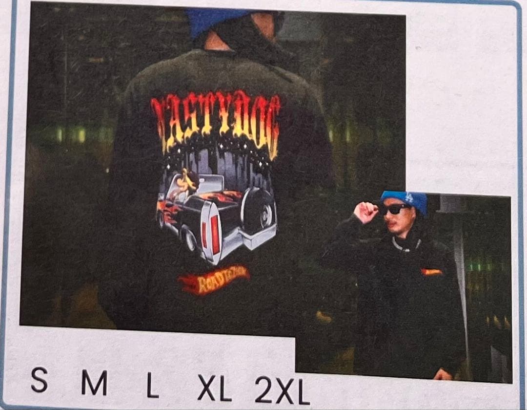 ナスティードッグ　Nasty Dog hotrod LS tee