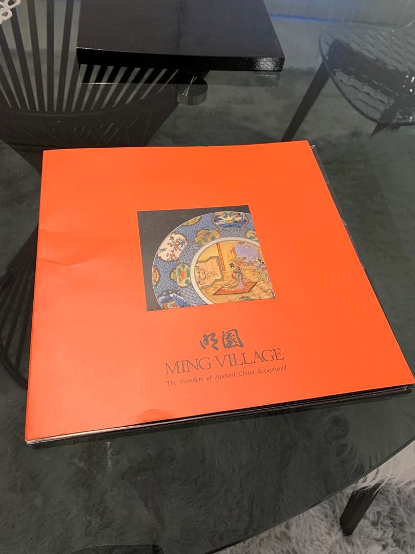 MING VILLAGE 染め付け　ティーポット