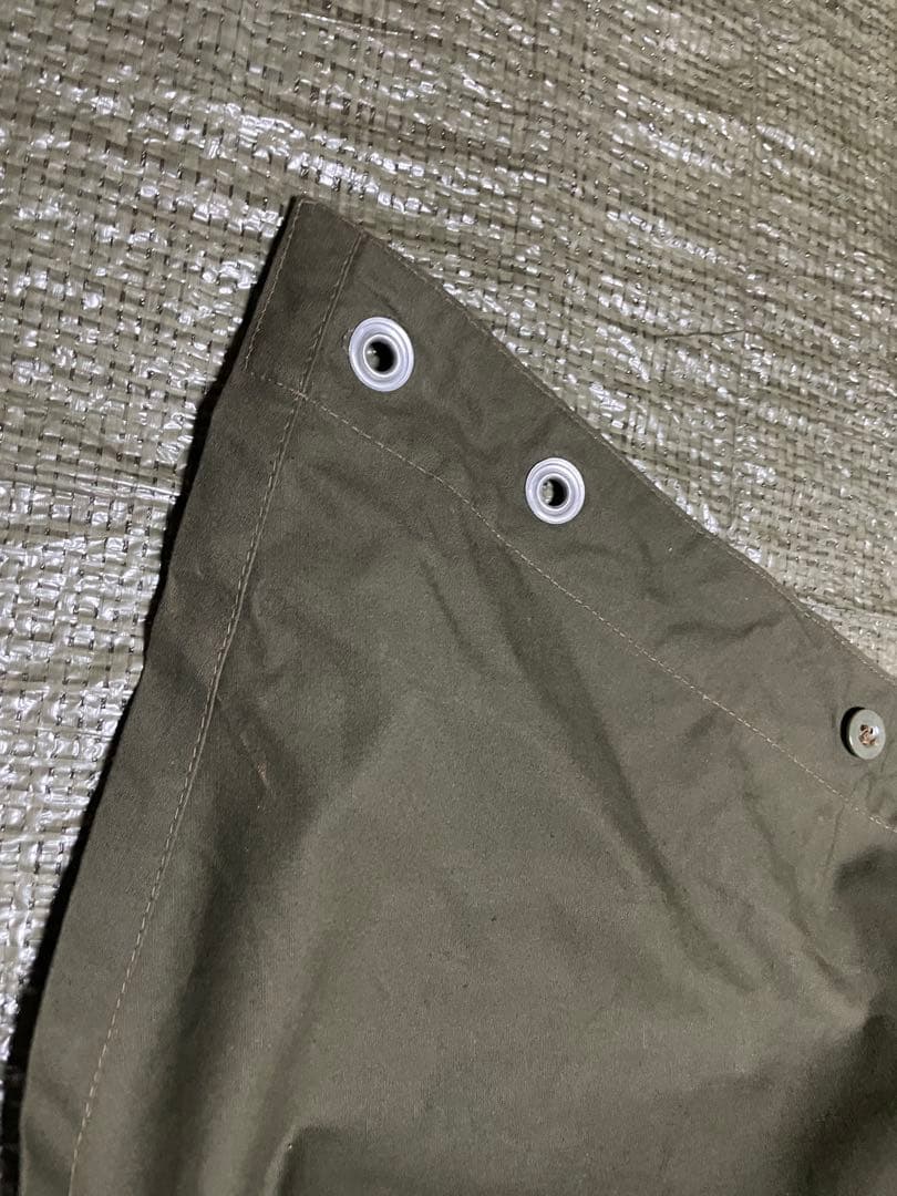 ポーランド軍　軍幕2枚　サイズ2 ポンチョ　ポール付