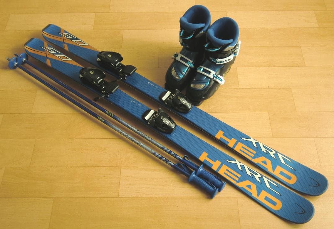 ■■11月限定■送料無料■HEAD■ジュニア用スキーセット■板127靴23■■