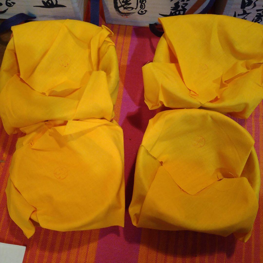 希少　赤膚焼　茶碗　四季盛　照山作　縁起物