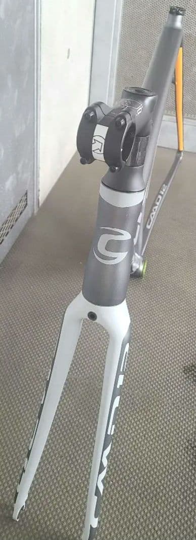 Cannondale CAAD12 ロードバイクフレーム シルバー/オレンジ