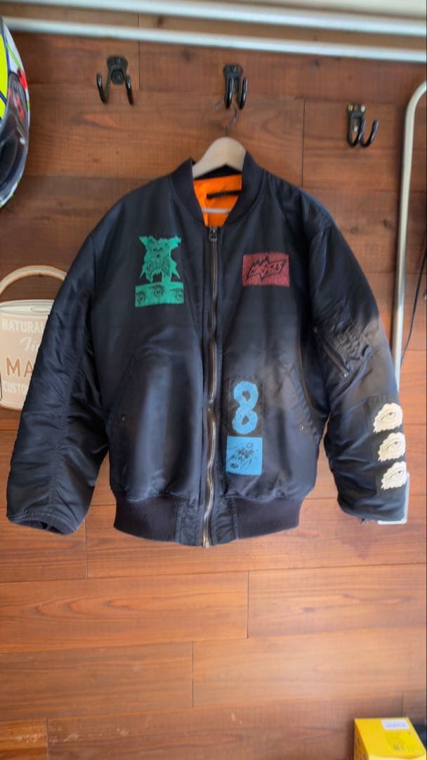 MASSES マシス 21AW MA-1 ボンバージャケット XL 長瀬