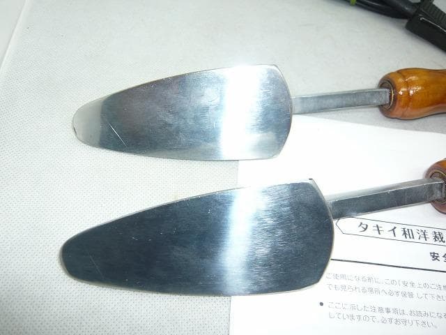 タキイ和裁電化鏝　和裁こて　和裁コテ　タキイ製　鏝２本付