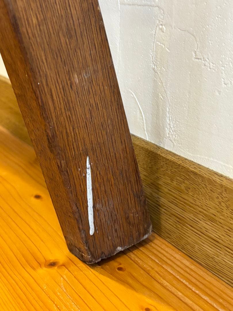 アンティーク木製ラダー脚立ディスプレイ棚