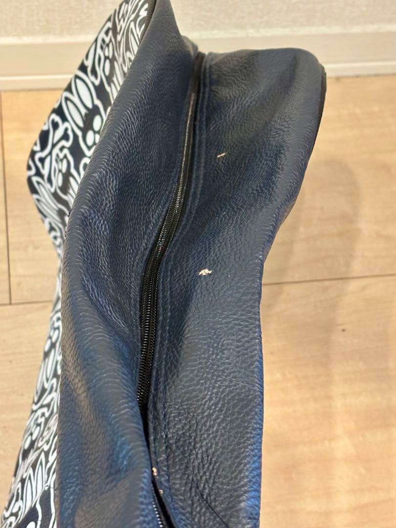 Psycho Bunny キャディバッグ 紺/白/黄色