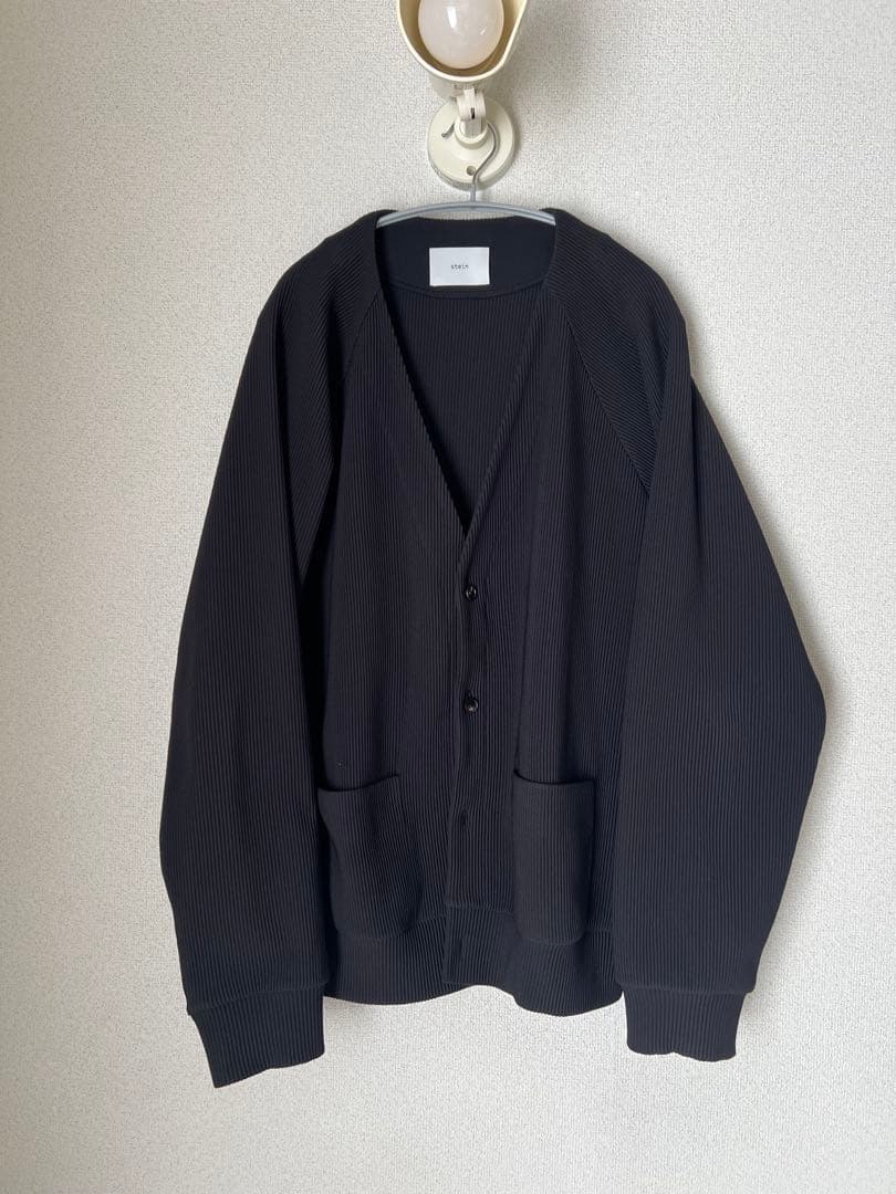 トップス stein GRADATION PLEATS CARDIGAN